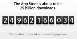 app store 25 billion prize